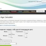 На данном сайте вы сможете точно определить (вплоть до секунд) свой возраст по дате рождения. Просто введите свои данные, и калькулятор покажет результат.