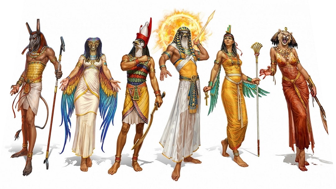 тест египетских богов